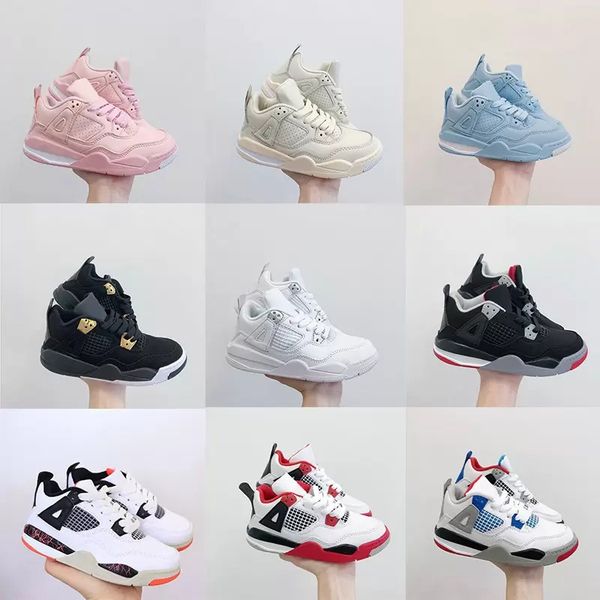 new 4s kids basketball shoes chicago 4 infant boy girl sneaker toddlers fashion baby trainers children footwear, Black
new 4s kids basketball shoes chicago 4 infant boy girl sneaker toddlers fashion baby trainers children footwear, Black