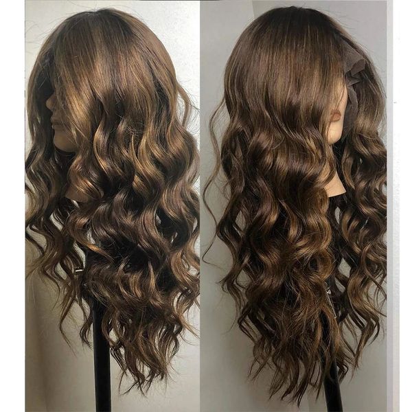 dark brown body wave synthetic lace front wigs for black women 24inch long glueless daily wear high temperature fiber wigs
dark brown body wave synthetic lace front wigs for black women 24inch long glueless daily wear high temperature fiber wigs