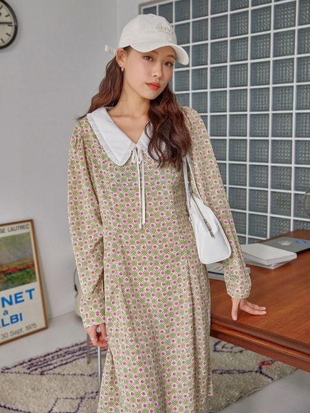 dazy ditsy floral peter pan collar dress z5pj#, Black;gray
dazy ditsy floral peter pan collar dress z5pj#, Black;gray