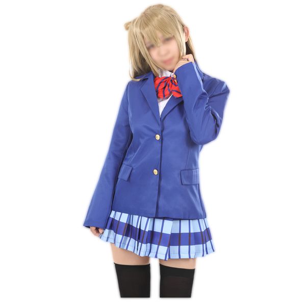 animation lovely umi sonoda cosplay costumes love live school uniforms maki cosplay women's uniform lovelive skirt with bow, Black
animation lovely umi sonoda cosplay costumes love live school uniforms maki cosplay women's uniform lovelive skirt with bow, Black