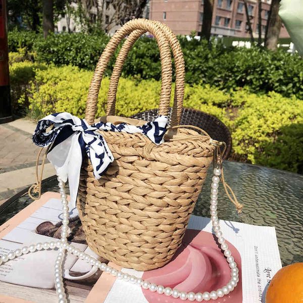 wind grass woven bag hand rattan woven bag summer vegetable basket bag pearl shoulder strap one shoulder beach handbag
wind grass woven bag hand rattan woven bag summer vegetable basket bag pearl shoulder strap one shoulder beach handbag