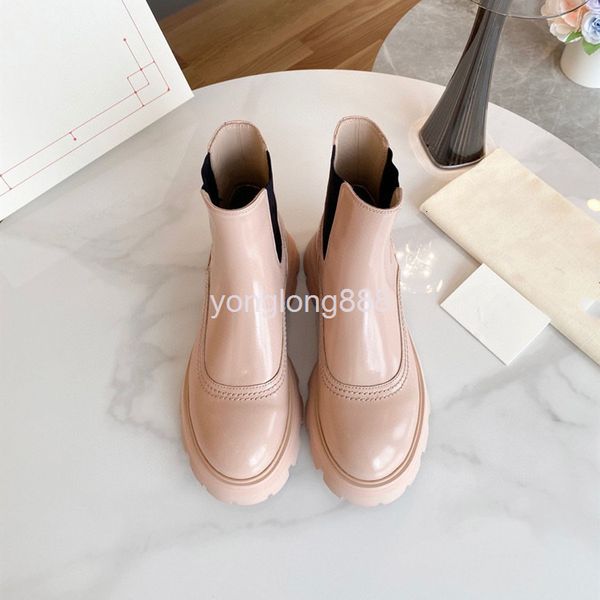 boots high end quality martin boots leather single thick soled high sleeve chelsea women's, Black
boots high end quality martin boots leather single thick soled high sleeve chelsea women's, Black
