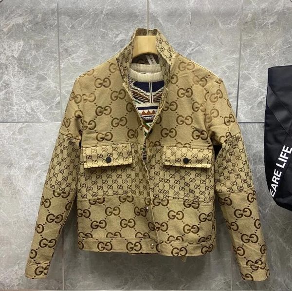 2022 autumn denim jackets for men loose casual designer jacket coat men's clothing, Black;brown
2022 autumn denim jackets for men loose casual designer jacket coat men's clothing, Black;brown