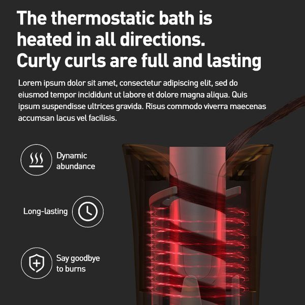 multifunctional automatic hair curler tourmaline ceramic rotating heating straightening rod portable curling styling tool perfections
multifunctional automatic hair curler tourmaline ceramic rotating heating straightening rod portable curling styling tool perfections