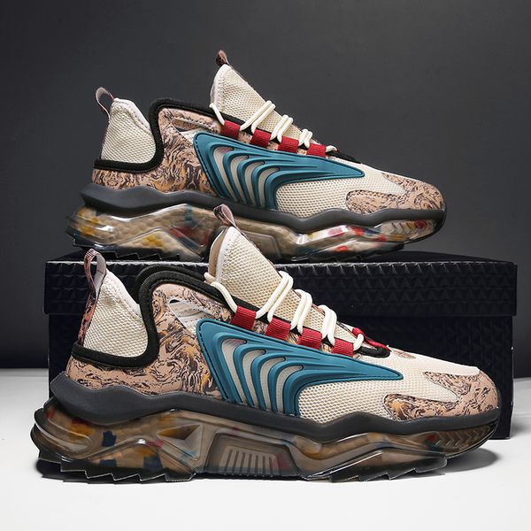 running shoes for men fashion sneakers male breathable light sports shoes trainer's tennis running sneakers 220511, Black;white
running shoes for men fashion sneakers male breathable light sports shoes trainer's tennis running sneakers 220511, Black;white