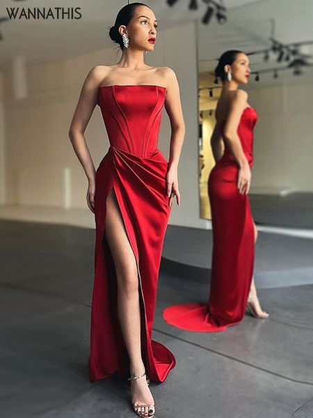 women midi dress high split ruched satin corset tube elegant vintage fashion asymmetric partywear long dress 2022, Black;gray
women midi dress high split ruched satin corset tube elegant vintage fashion asymmetric partywear long dress 2022, Black;gray