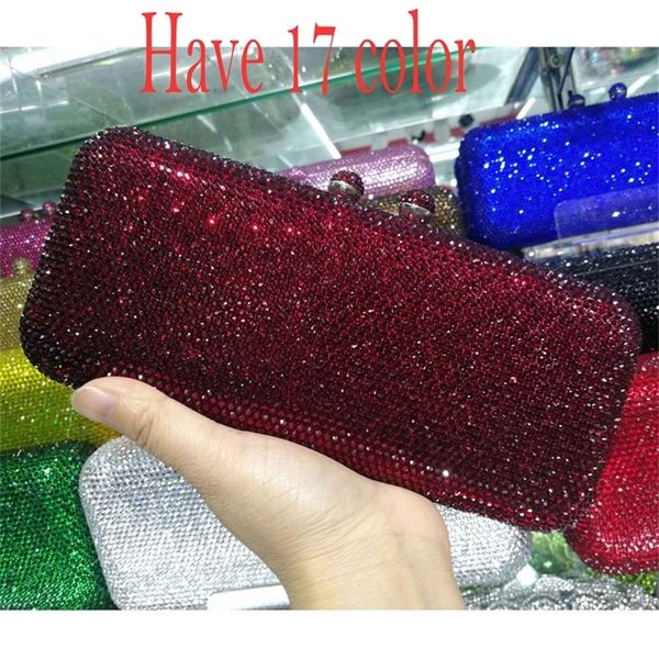 wine er crystal rhinestones women evening clutch bag bridal wedding clutches party dinner prom chain shoulder handbag purse 220810
wine er crystal rhinestones women evening clutch bag bridal wedding clutches party dinner prom chain shoulder handbag purse 220810