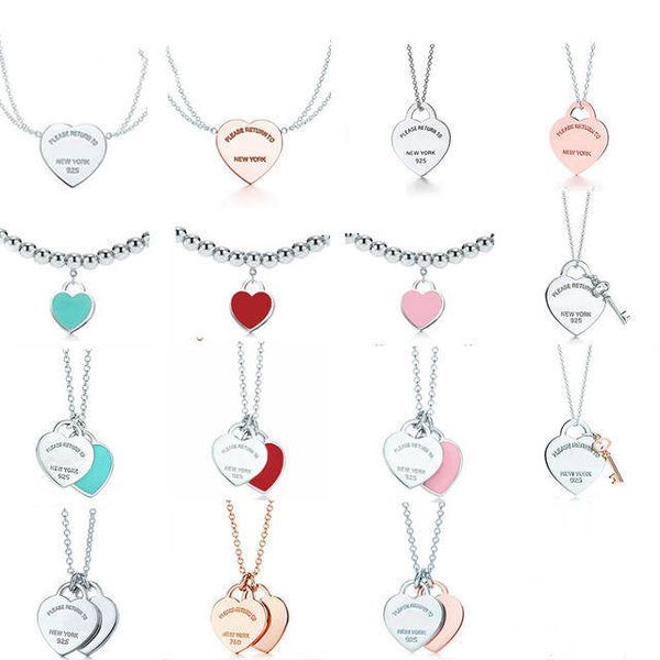 necklace 925 silver pendant necklaces female jewelry exquisite craftsmanship with official logo classic blue heart wholesale luxury brand de
necklace 925 silver pendant necklaces female jewelry exquisite craftsmanship with official logo classic blue heart wholesale luxury brand de