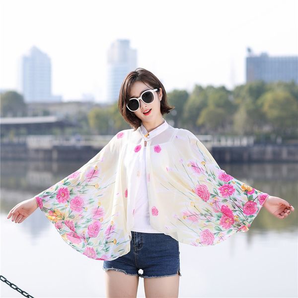 2022 new thin print sunscreen shawl scarf girls women summer uv protection riding sunscreen cloak lady poncho capes, Red;brown
2022 new thin print sunscreen shawl scarf girls women summer uv protection riding sunscreen cloak lady poncho capes, Red;brown