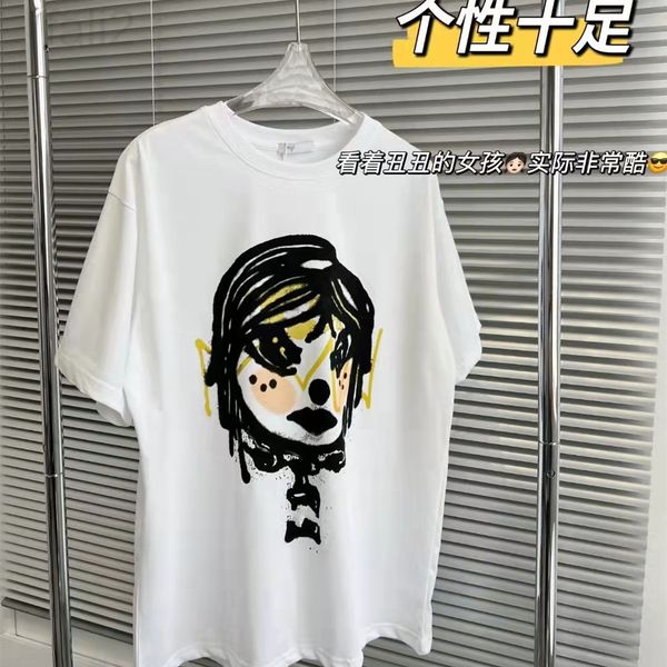 women's t-shirt designer 6032704 jijia short sleeve t-shirt 2022 early spring new spoof girl graffiti printing trendy round neck women, White
women's t-shirt designer 6032704 jijia short sleeve t-shirt 2022 early spring new spoof girl graffiti printing trendy round neck women, White