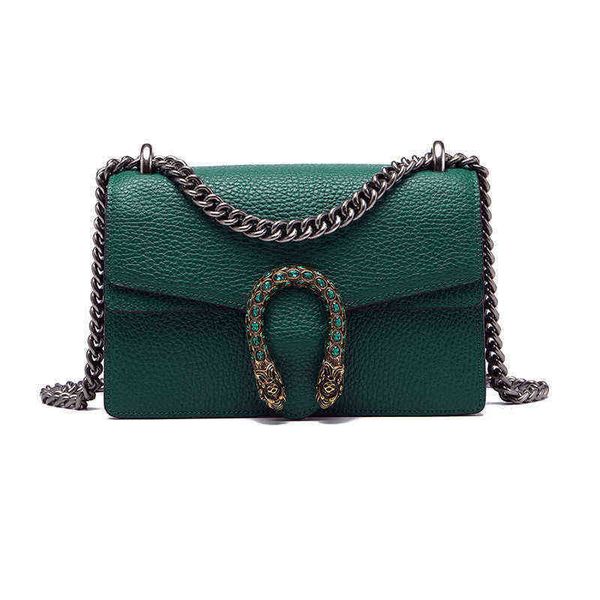 2021 new fashion women chain bag female messenger bags lady girls genuine leather snake head handbag small square shoulder bags g220422
2021 new fashion women chain bag female messenger bags lady girls genuine leather snake head handbag small square shoulder bags g220422