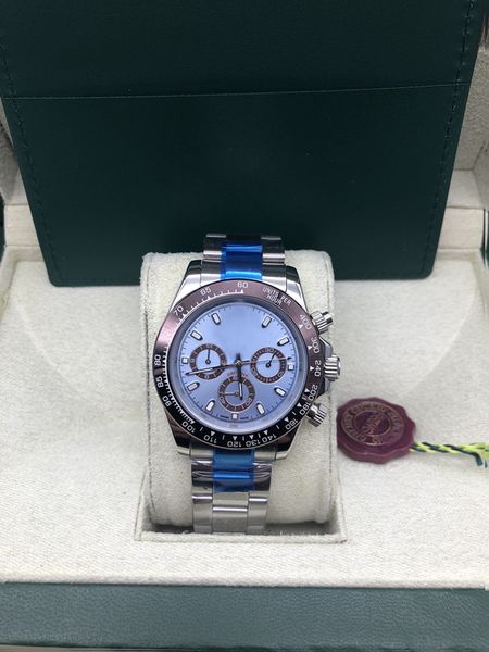 with original box luxury men watches designer watch automatic 2813 movement 316l stainless steel adustable folding buckle mens wristwatches, Slivery;brown
with original box luxury men watches designer watch automatic 2813 movement 316l stainless steel adustable folding buckle mens wristwatches, Slivery;brown