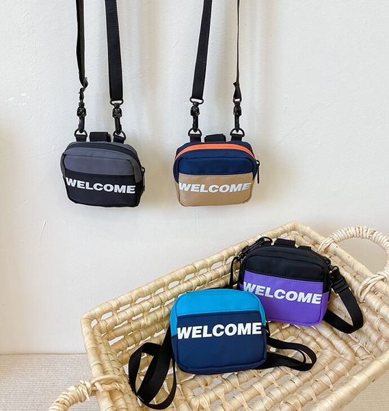 children handbag letter mini single shoulder bag lightweight boy cross-body bags fashion small change waist hanging bag, Black
children handbag letter mini single shoulder bag lightweight boy cross-body bags fashion small change waist hanging bag, Black