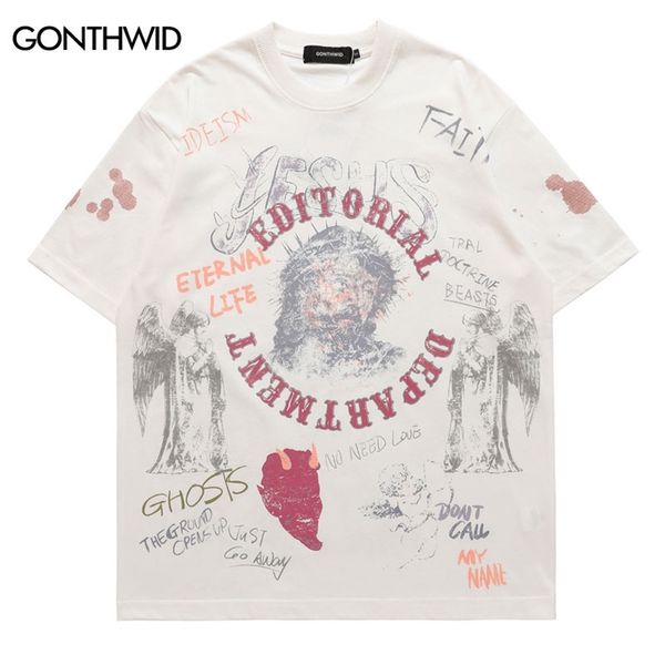 hip hop punk oversize tshirt graffiti letter print gothic rock short sleeve tshirt streetwear summer harajuku casual loose 220622, White;black
hip hop punk oversize tshirt graffiti letter print gothic rock short sleeve tshirt streetwear summer harajuku casual loose 220622, White;black
