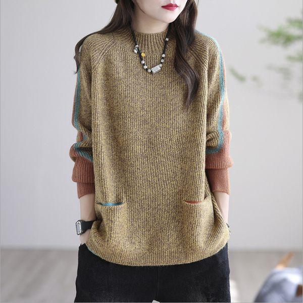 women spring autumn sweaters, White;black 
women spring autumn sweaters, White;black
