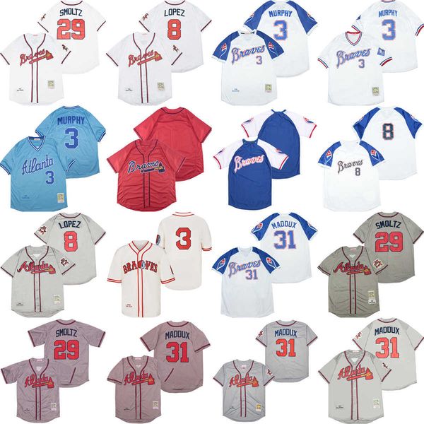 1935 1974 1982 1995 1999 baseball throwback 29 john smoltz jersey blank vintage 8 raffy lopez 3 dale murph retro red white grey blue pullove, Blue;black
1935 1974 1982 1995 1999 baseball throwback 29 john smoltz jersey blank vintage 8 raffy lopez 3 dale murph retro red white grey blue pullove, Blue;black
