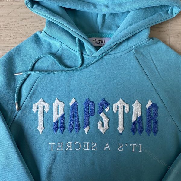 sweatshirt trapstar hoodie london sportswear hooded sweater men embroidered letter decoding gray revolution high street tide and wo couple s, Black
sweatshirt trapstar hoodie london sportswear hooded sweater men embroidered letter decoding gray revolution high street tide and wo couple s, Black