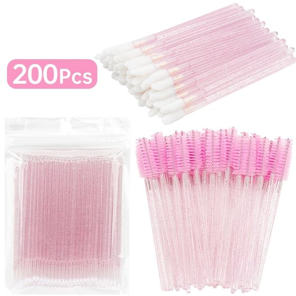 200 pcs disposable crystal makeup brushes tool set eyelash lip microbrush mascara wands applicator swab extension tools 220621
200 pcs disposable crystal makeup brushes tool set eyelash lip microbrush mascara wands applicator swab extension tools 220621