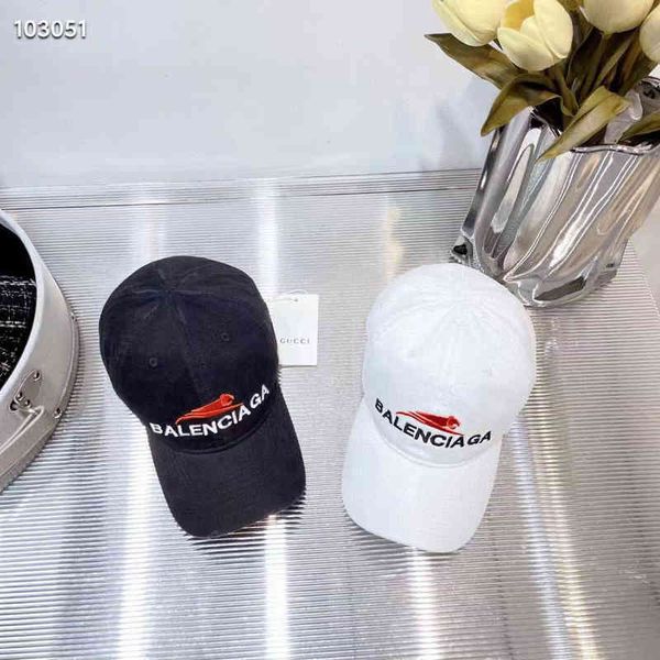 designer balencaigass designers hat luxurys baseball hats caps ins 22 spring new paris embroidered black and white versatile sunscreen duck, Blue;gray
designer balencaigass designers hat luxurys baseball hats caps ins 22 spring new paris embroidered black and white versatile sunscreen duck, Blue;gray