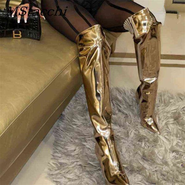 mirror women's over-the-knee boots nightclub stilettos pointed toe high heels demonia zipper-sid women knee 220729, Black
mirror women's over-the-knee boots nightclub stilettos pointed toe high heels demonia zipper-sid women knee 220729, Black