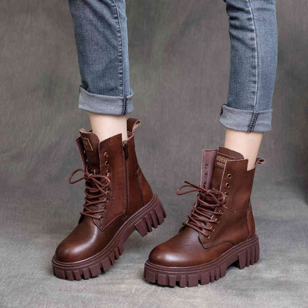 boots autumn and winter style sen women's handsome british cow leather side zipper thick bottom lace up short boots martin fashion 7bg7, Black
boots autumn and winter style sen women's handsome british cow leather side zipper thick bottom lace up short boots martin fashion 7bg7, Black