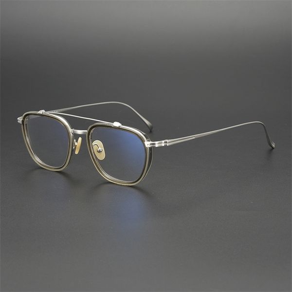 70% factory outlet sales single refined pure handmade teal gray eye thick frame glasses frame men's and women's wide face, White;black
70% factory outlet sales single refined pure handmade teal gray eye thick frame glasses frame men's and women's wide face, White;black