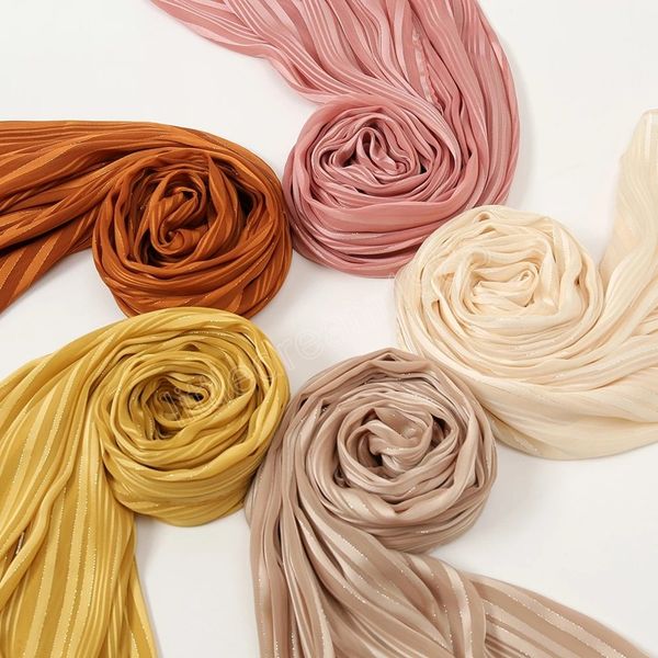 fashion pleated striped chiffon hijabs scarf muslim long shawls solid color headscarf wraps big size headband turbans bandana, Blue;gray
fashion pleated striped chiffon hijabs scarf muslim long shawls solid color headscarf wraps big size headband turbans bandana, Blue;gray