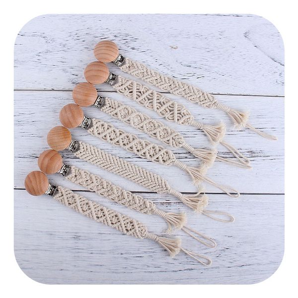 new diy weave baby pacifier clips wood beaded pacifier soother holder clip baby chain nipple teether dummy strap chain
new diy weave baby pacifier clips wood beaded pacifier soother holder clip baby chain nipple teether dummy strap chain