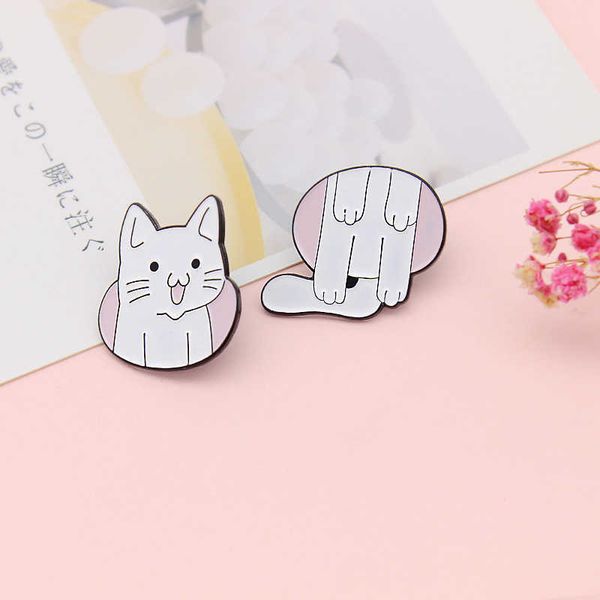 cartoon cute naughty cat drilling hole hiding creative small animal fashion brooch jewelry, Gray
cartoon cute naughty cat drilling hole hiding creative small animal fashion brooch jewelry, Gray