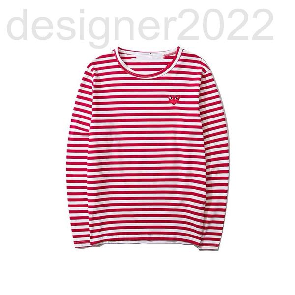 women's t-shirt designer play age reducing couple embroidery chuanjiu love smiling face red heart men's and women's striped l, White
women's t-shirt designer play age reducing couple embroidery chuanjiu love smiling face red heart men's and women's striped l, White
