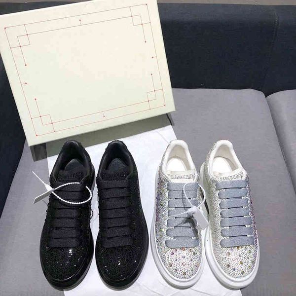 sandals spring and autumn full diamond muffin shoes women's leisure thick soled elevated sports white shine the tide of, Black
sandals spring and autumn full diamond muffin shoes women's leisure thick soled elevated sports white shine the tide of, Black