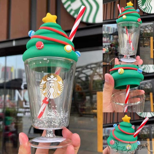 starbucks new year cup 255ml colorful christmas tree double glass straw cup coffee cup
starbucks new year cup 255ml colorful christmas tree double glass straw cup coffee cup