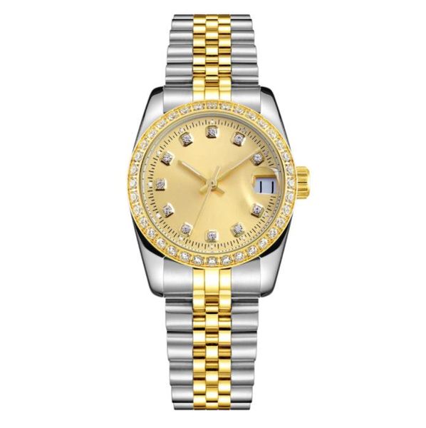 ladies watch size 31mm 28mm mechanical quartz 904l stainless steel bracelet diamond bezel premium waterproof luminous watchs, Slivery;golden
ladies watch size 31mm 28mm mechanical quartz 904l stainless steel bracelet diamond bezel premium waterproof luminous watchs, Slivery;golden