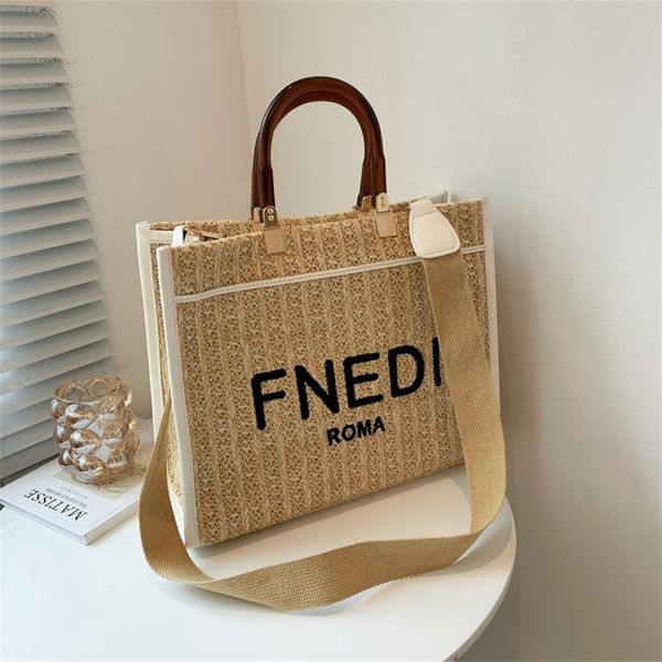 purses aa summer new ins straw woven large capacity hand wide shoulder strap single shoulder messenger bucket women's bag
purses aa summer new ins straw woven large capacity hand wide shoulder strap single shoulder messenger bucket women's bag