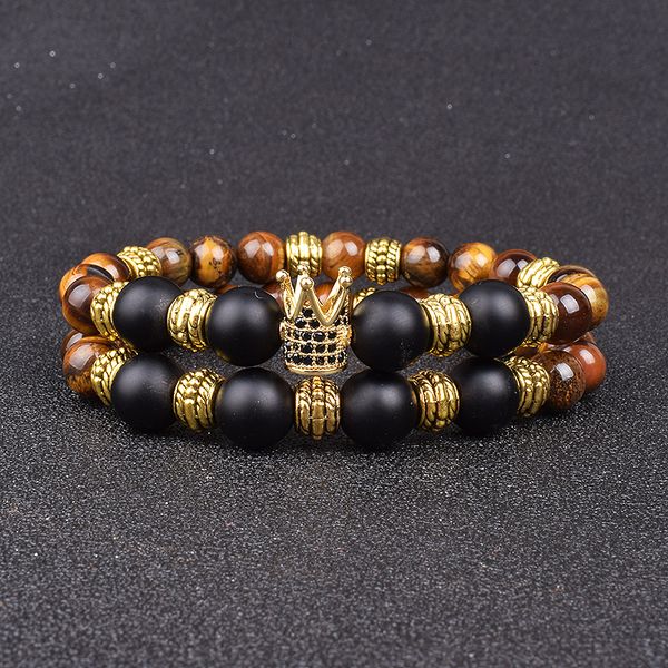 luxury black zircon crown ball bracelets homme classic tiger eye stone beaded macrame bracelets for men women jewelry pulseira
luxury black zircon crown ball bracelets homme classic tiger eye stone beaded macrame bracelets for men women jewelry pulseira