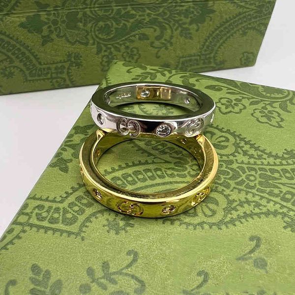 2023 designer new fashion jewelry double with interlocking goods valentine's day ring gifts available, Silver
2023 designer new fashion jewelry double with interlocking goods valentine's day ring gifts available, Silver