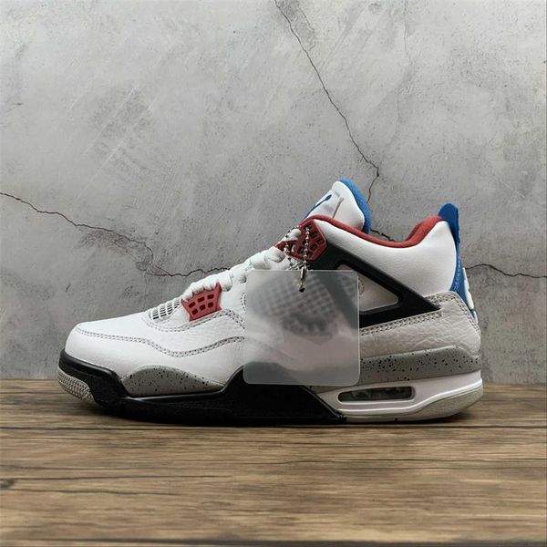mens shoes jumpman 4 iv 4s what the retro basketball shoe sports sneakers color white/military blue-fire red-tech grey size 36-47.5
mens shoes jumpman 4 iv 4s what the retro basketball shoe sports sneakers color white/military blue-fire red-tech grey size 36-47.5