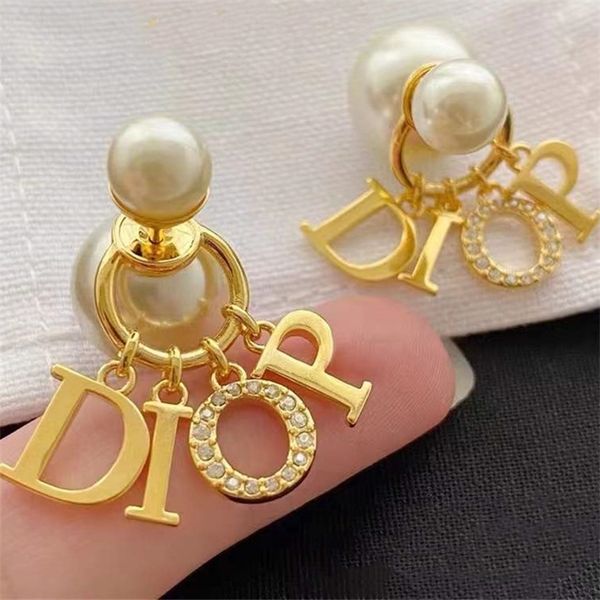 80% off clearance high-end version size pearl letter tassel earrings women's light luxury fashion earrings, Golden
80% off clearance high-end version size pearl letter tassel earrings women's light luxury fashion earrings, Golden
