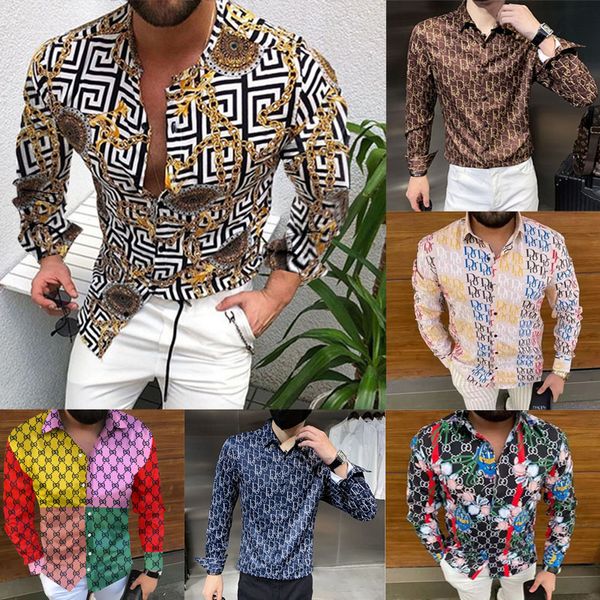 dress shirt camicia button mens casual business long sleeve shirts summer clothing letters blouse tees lapel t shirt young geometric printi, White;black
dress shirt camicia button mens casual business long sleeve shirts summer clothing letters blouse tees lapel t shirt young geometric printi, White;black