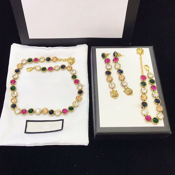 2022 new flower necklace bracelet earring set for women luxury designer party fashion chain holiday gift, Silver
2022 new flower necklace bracelet earring set for women luxury designer party fashion chain holiday gift, Silver