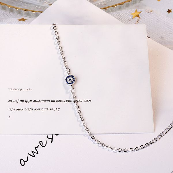designer chain bracelet charm women blue devil's eye pandora bracelet holiday jewelry accessories, Black
designer chain bracelet charm women blue devil's eye pandora bracelet holiday jewelry accessories, Black