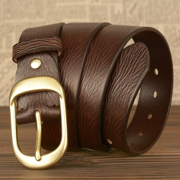 first layer cowhide business fashion men's belt 38mm copper buckle casual pleated wrinkle belt ten years continuous jeans sports 2022 n, Black;brown
first layer cowhide business fashion men's belt 38mm copper buckle casual pleated wrinkle belt ten years continuous jeans sports 2022 n, Black;brown