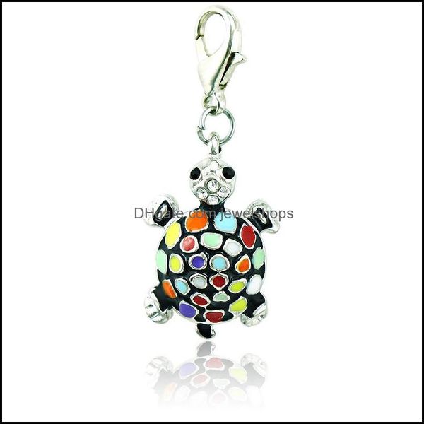 fashion bk charms 6 color rhinestone enamel tortoise lobster clasp animal diy pendants jewelry making accessories drop delivery 2021 finding, Bronze;silver 
fashion bk charms 6 color rhinestone enamel tortoise lobster clasp animal diy pendants jewelry making accessories drop delivery 2021 finding, Bronze;silver