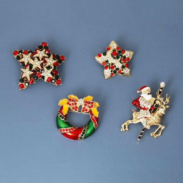 christmas gift brooch pin bell snowman star walking stick gloves corsage badges alloy diamond santa claus elk bag hat sweater clothes pins, Gray
christmas gift brooch pin bell snowman star walking stick gloves corsage badges alloy diamond santa claus elk bag hat sweater clothes pins, Gray