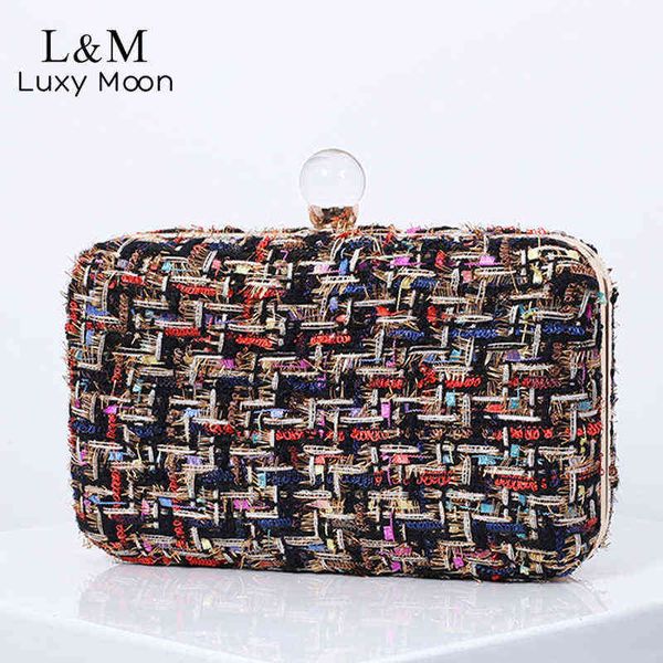 evening bags multicolor woven women clutch purse wedding woolen cloth evening bag fashion transparent hasp purse and handbag for party x781h
evening bags multicolor woven women clutch purse wedding woolen cloth evening bag fashion transparent hasp purse and handbag for party x781h