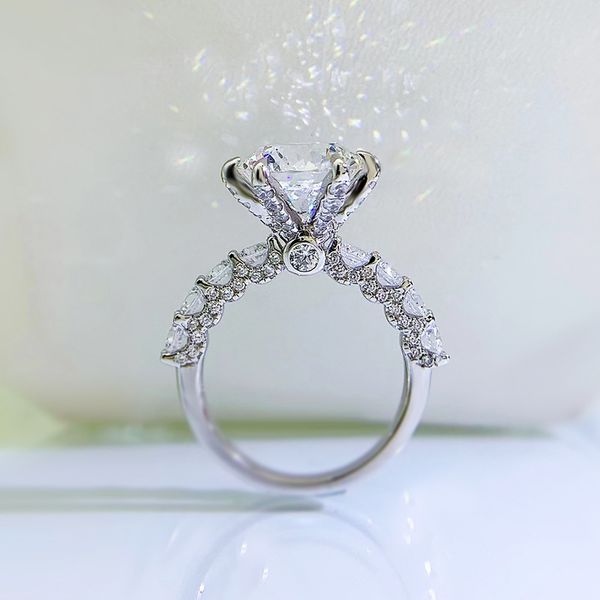 pure silver ring fireworks fadeless wedding jewelry circlet s925 sterling proposal silver band female non fading high sense luxurious diamon, White
pure silver ring fireworks fadeless wedding jewelry circlet s925 sterling proposal silver band female non fading high sense luxurious diamon, White