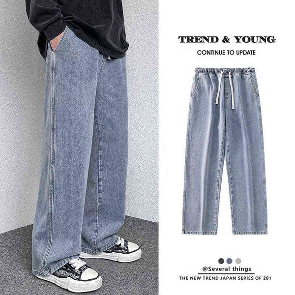 men's jeans pants casual vintage baggy clothing straight leg trousers korean fashion man streetwear pop harajuku oversize, Blue
men's jeans pants casual vintage baggy clothing straight leg trousers korean fashion man streetwear pop harajuku oversize, Blue