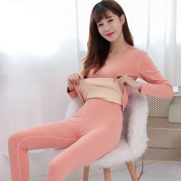 thermal underwear womens comfortable breathable plus velvet thick autumn clothes german and winter, Black;pink
thermal underwear womens comfortable breathable plus velvet thick autumn clothes german and winter, Black;pink