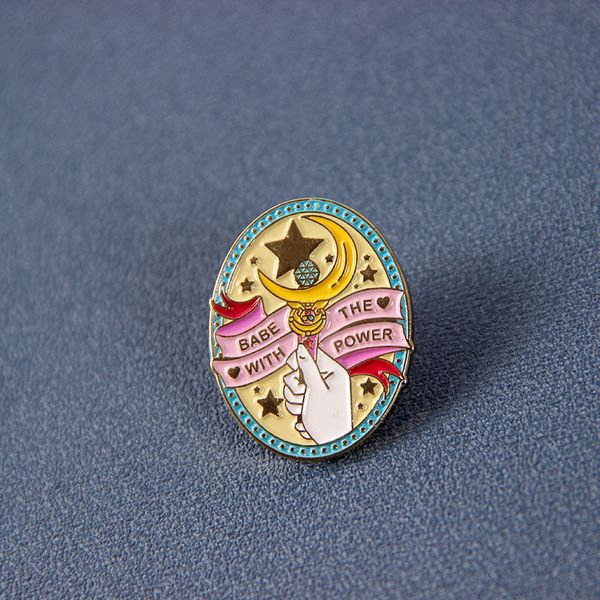 new japanese anime sailor moon brooch badge accessories, Blue 
new japanese anime sailor moon brooch badge accessories, Blue