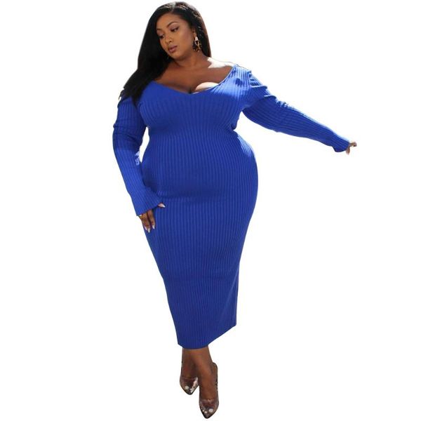 casual dresses autumn products ladies temperament fashion v-neck solid color plus size dress suitable for nightclub clothes, Black;gray
casual dresses autumn products ladies temperament fashion v-neck solid color plus size dress suitable for nightclub clothes, Black;gray